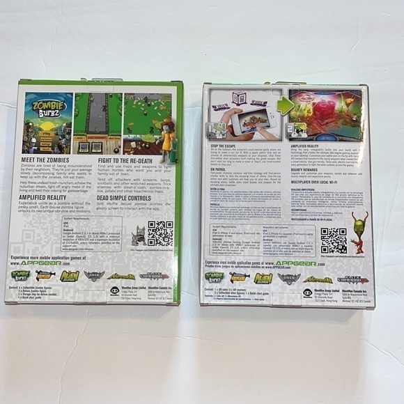 Appgear-Zombie Burbz services, Alien Jailbreak. Set of 2 see pic for details. - Picture 2 of 5